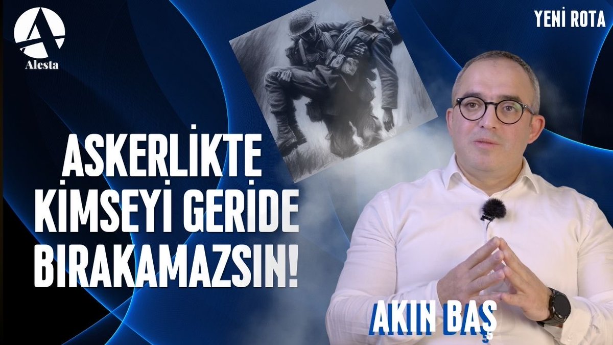 "Bazen en zor görev, geride kalanları unutmamaktır."

ALESTA Yeni Rota’da Dz.Kur.Bnb. Akın Baş, Türkiye’deki hak ihlallerini, mücadelesini ve yeniden ayağa kalkış hikâyesini anlatıyor.
<a href="/AAkinbas/">Akın</a> 

youtu.be/S-ElIKo-MK4
