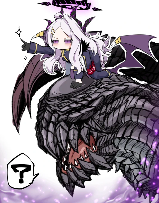 ブルアカ×モンハンのライドオンシリーズ 