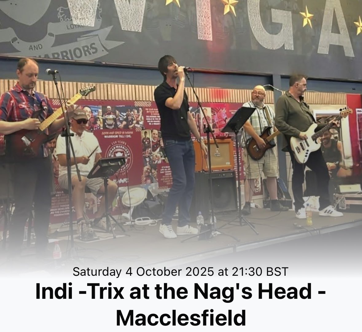Indi_Trix's tweet photo. Nags Head Macclesfield tonight. https://t.co/O1TFxe5pnw
