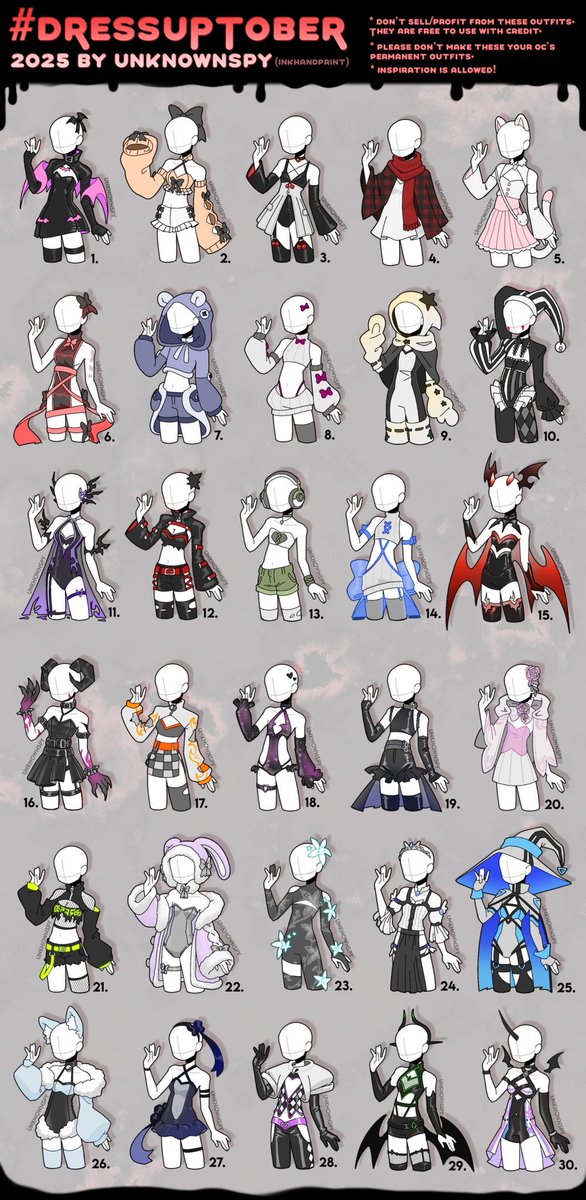lainboo_'s tweet photo. Day 3# of #DressupTober2025 

I think i found my fav oc ever https://t.co/koPSTMgYJI