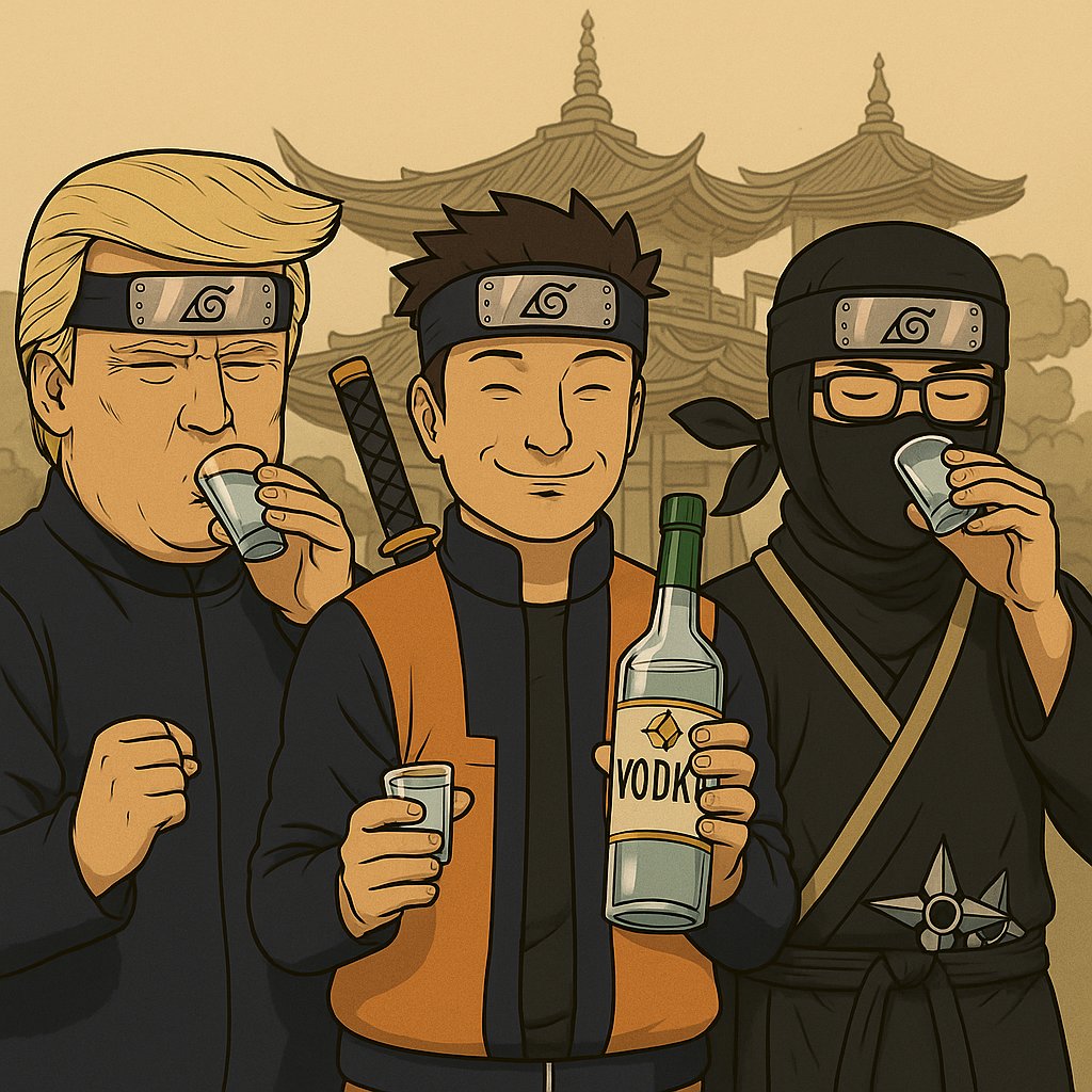 _Aster_Ninjas's tweet photo. 🍸 Happy Vodka Day, crypto fam! 🥷💥
Today we raise a glass to smooth trades, strong spirits, and diamond hands! 💎
$NINJA & Aster Dex — the perfect mix for a legendary night (and even better gains). 🪙🔥
Stay sharp, sip smart, and trade like a true ninja. ⚡️
#VodkaDay #NINJA #AsterDex #CryptoVibes