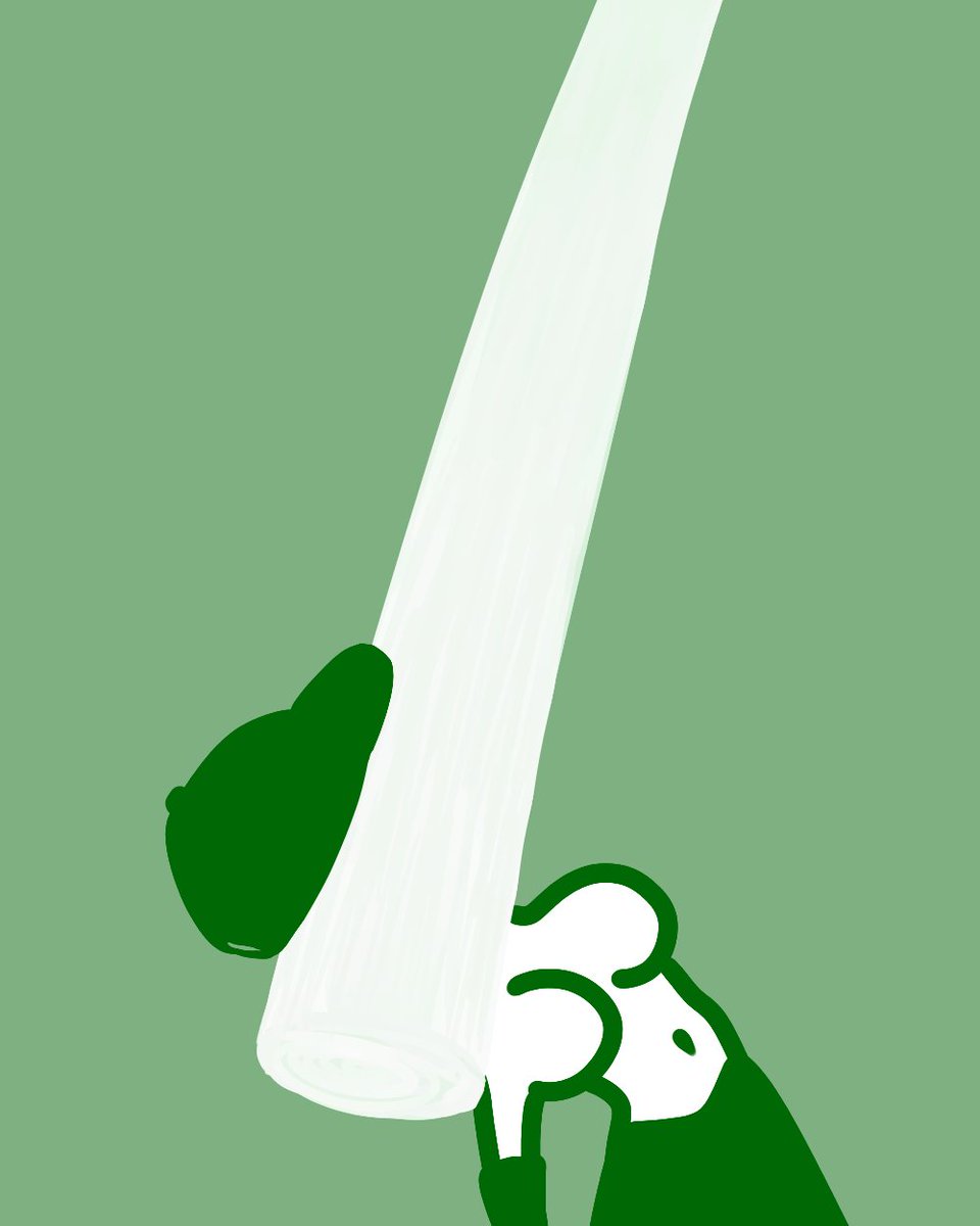 いろんな絵を描きたくなっている。
とりあえずボインな野菜を描きたくて。え
（4つ目は長ネギね）
久々HEXAに出品申請出してみた。
#HEXA #HEXANFT