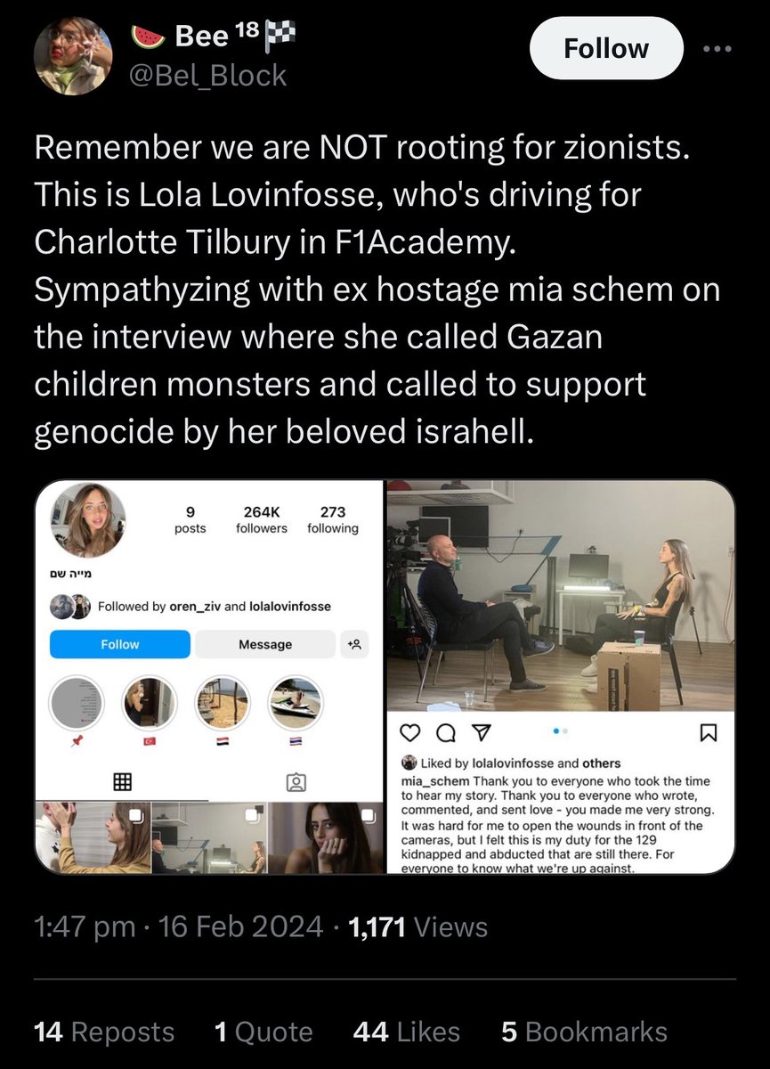 albonedo's tweet image. lola lovinfosse invitée alors qu'elle est sioniste et islamophobe 🥰🥰🥰🥰 #GPExplorer3