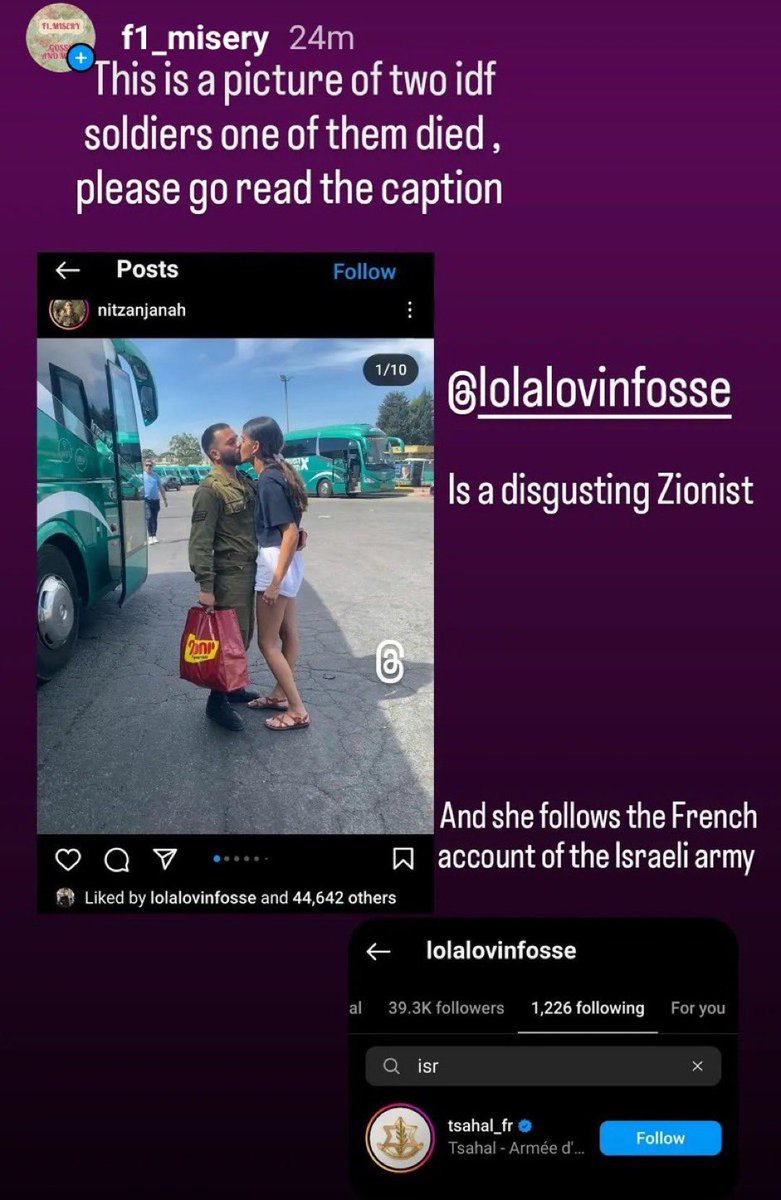 albonedo's tweet image. lola lovinfosse invitée alors qu'elle est sioniste et islamophobe 🥰🥰🥰🥰 #GPExplorer3