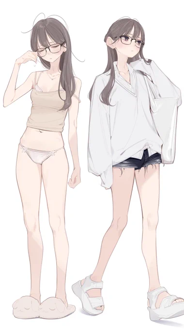 めがねガール