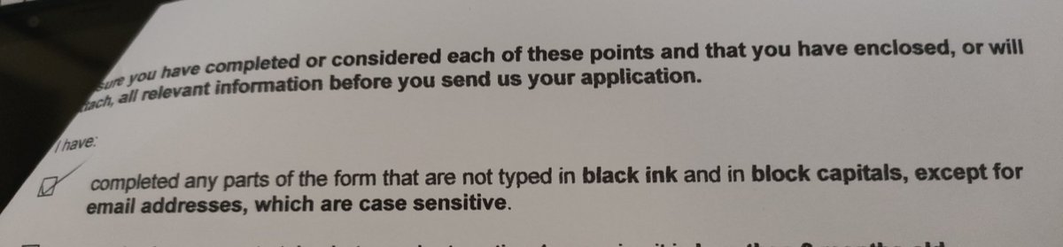 Shrapor's tweet photo. Hey @landregistry , are you in charge of Form COG1?

Email addresses are not case sensitive. https://t.co/4uOQ1EkL51