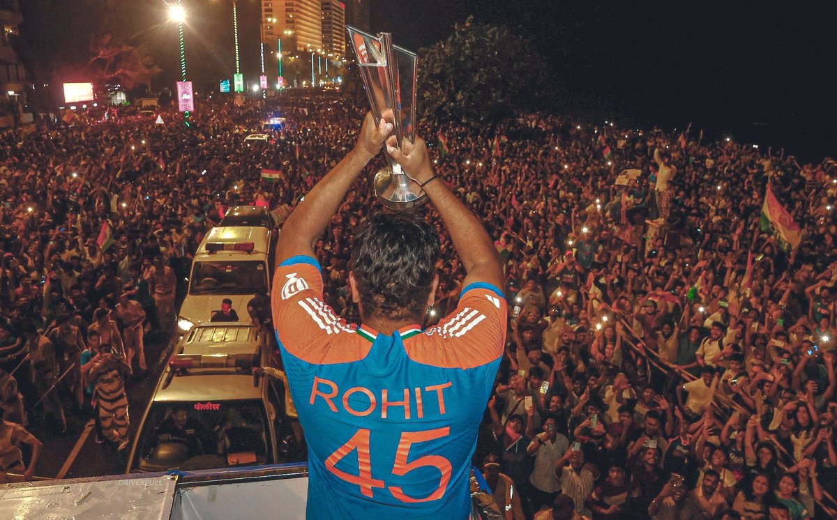 Won T20 World Cup.
- Won Champions Trophy.
- Final in ODI World Cup.
- Won 2 Asia Cups.
- Won 5 IPL Trophies.
- Won CLT20 Trophy.
- Won Nidahas Trophy.
- Won Border Gavaskar Trophy.
- No.1 Rankings in all formats.
THE GOAT CAPTAIN, RO...!!!!!! 
#RohitSharma𓃵 #RohitSharma𓃵