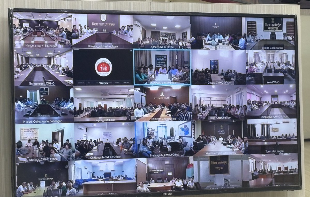 नवनियुक्त 1700 चिकित्सा अधिकारियो का टीबी कार्यक्रम हेतु राज्य स्तर से आमुखीकरण किया गया
