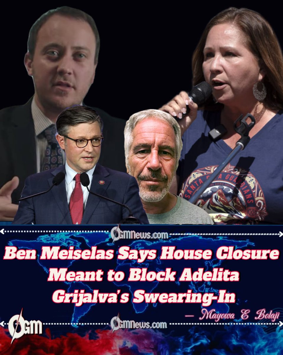 OGM_News's tweet image. Ben Meiselas: House closed to stop Adelita Grijalva from being sworn in. #BenMeiselas #HousePolitics #Grijalva

Mayowa Bolaji for OGM News 👇🏾

ogmnews.com/attorney-ben-m…
