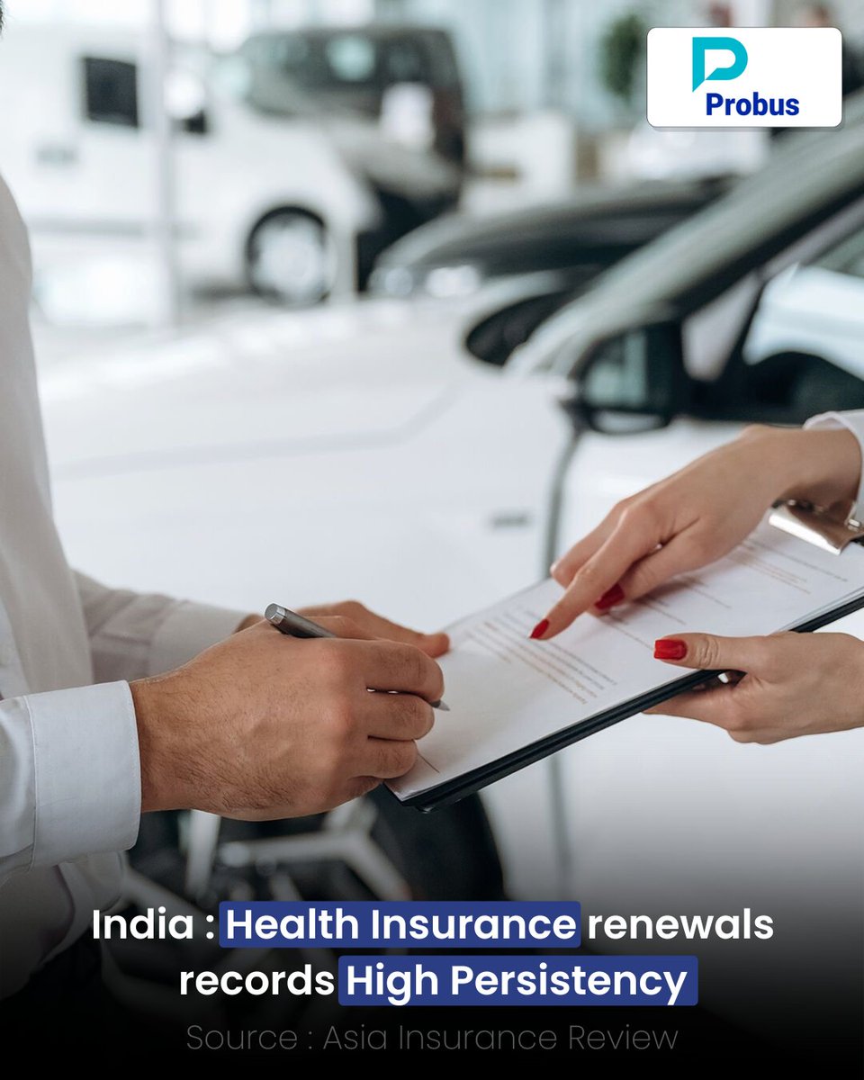 ProbusInsurance's tweet image. Weekly Insurance Highlights
✈️ Aircraft insurance to soar to $9.2B by 2033
💊 Health insurance renewals show strong persistency
🏦 RBI to align deposit insurance premiums with risk levels

📌 Follow @probusinsurance for weekly market insights.
#InsuranceUpdates #ProbusInsurance