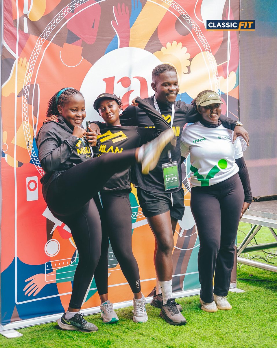 MpashoNews's tweet photo. Stronger together, one rep at a time 💪
Classic Fit at Mass House is more than a workout—it’s a lifestyle!
👉 Download the Old Mutual Thrive App and start thriving with us today. #OldMutualThrive #HealthandWealth #ThriveFestival #OldMutualKenya #WellnessKE #ClassicFitKe https://t.co/eMhQnsM9vc
