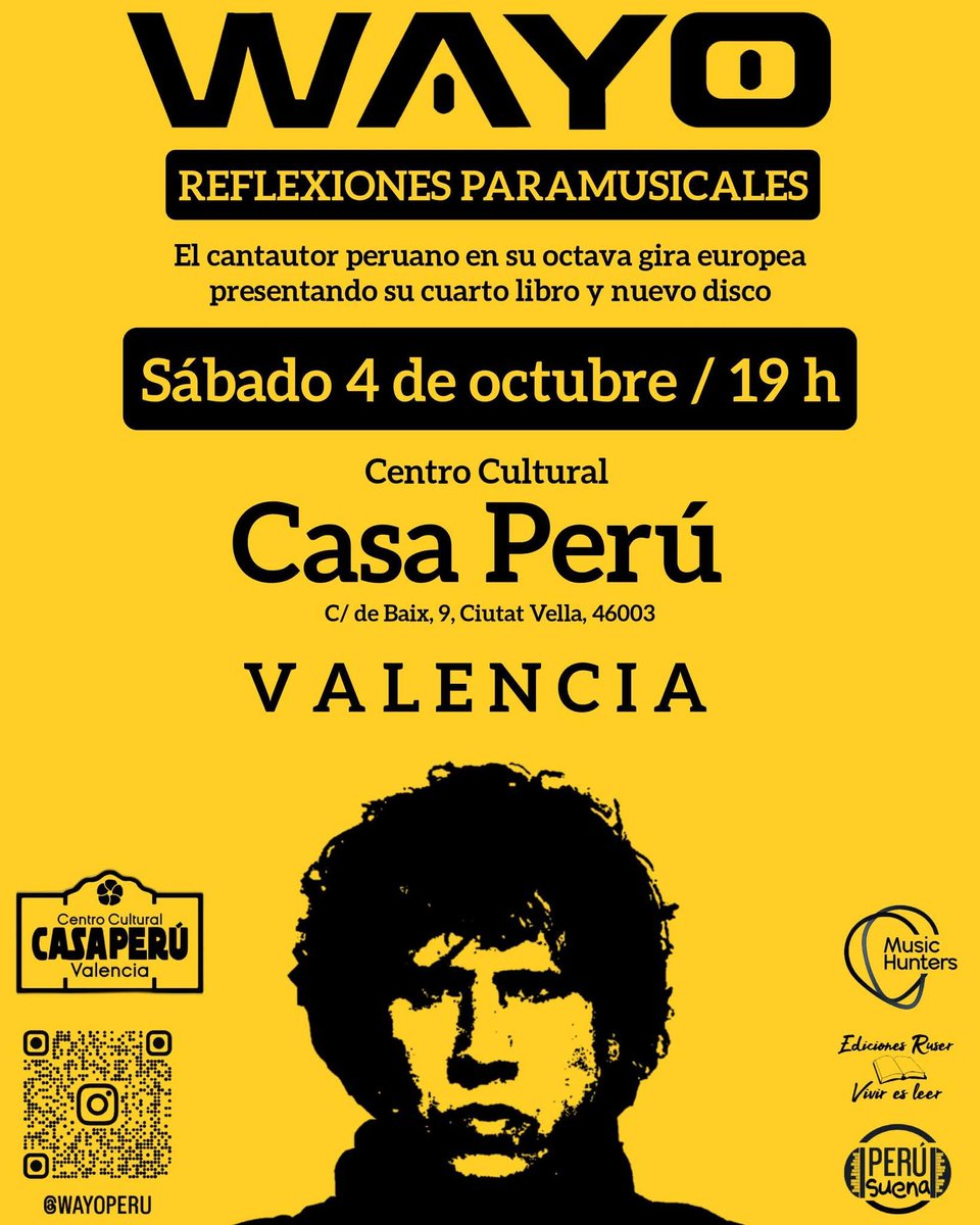 #Hoy #sábado #Valencia 
<a href="/musichunters_es/">MusicHunters</a> 
@Guau