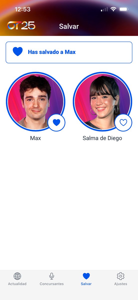 otforeveer's tweet photo. #SalvarMaxChallenge #salvarmax #OTDirecto4O https://t.co/lVUCrzSEzz