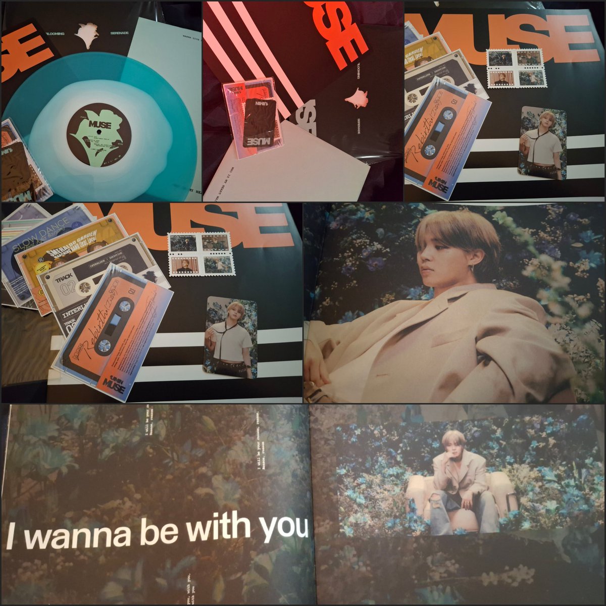 NJM5500's tweet image. My #Muse came home at last! And he us do beautiful 😍 💖😍🥰 love him... it&apos;s so beautiful 
#Jimin_MUSE