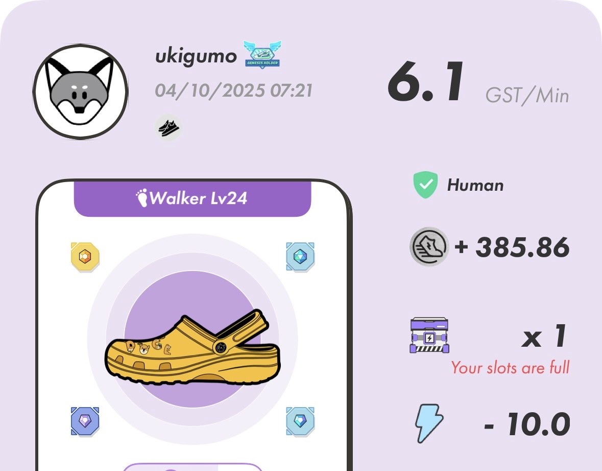 ukigumoSTEPN's tweet image. #STEPN #P国 🐧

今日のOGウォーク🍀

#ActivationCode 
13442846
