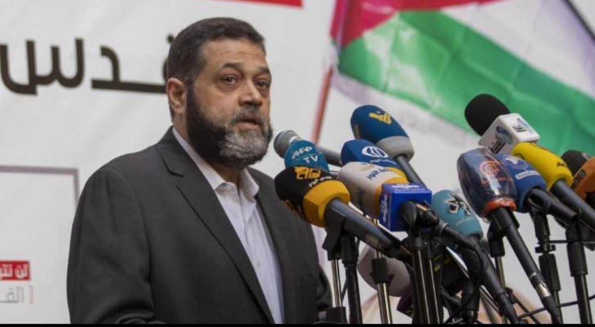 JUST IN: Hamas leader Osama Hamdan Official Statement on Prisoner Exchange

✅"We are ready to enter into direct negotiations immediately to arrange the prisoner exchange and the on-the-ground conditions for it."
✅ "This matter [prisoner exchange] requires entering into direct