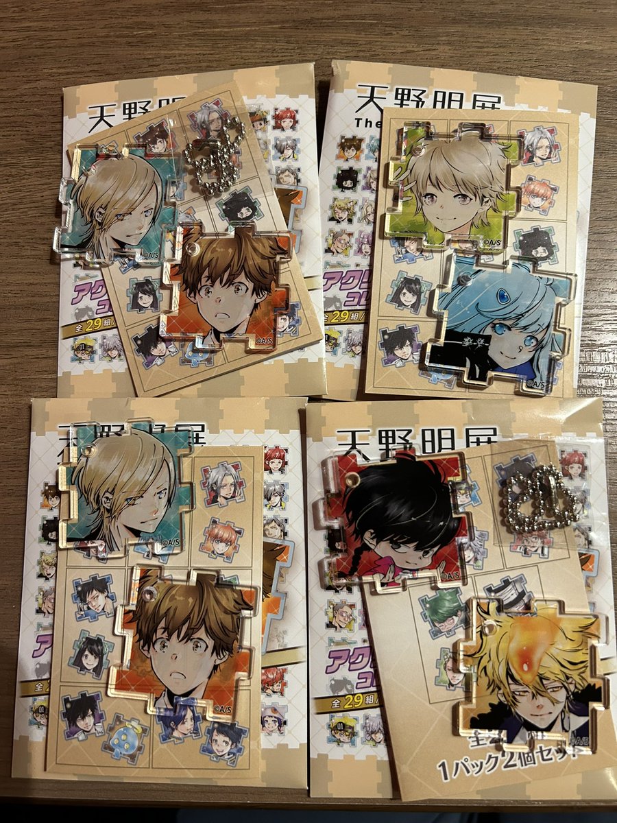 天野明展 アクリルパズルコレクション リボーン まとめ売り 天野明展