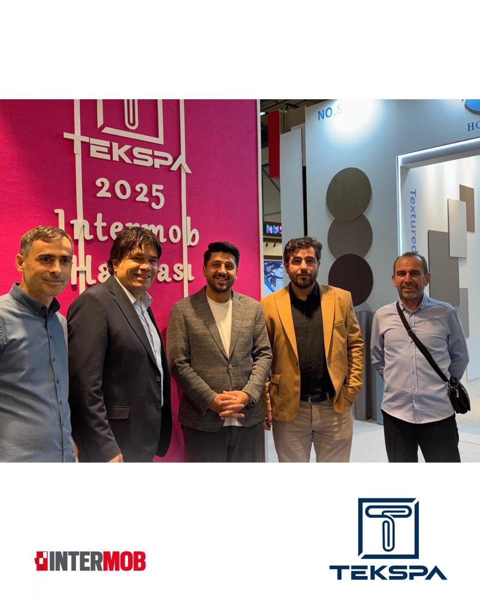 tekspanonwoven's tweet image. Intermob 2025 Fuarı’nda sizlerle buluşmak bizim için büyük bir mutluluktu!
Standımıza gösterdiğiniz yoğun ilgi ve değerli görüşleriniz için teşekkür ederiz. Birlikte daha nice iş birliklerine! #intermob #fuarkatılımı