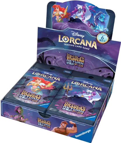 新品 未開封 ディズニー Disney ロルカナ 逆襲のアースラ 4box Amazon.co.jp: 【未開封BOX】ディ ズニー・ロルカナ・TCG 日本語
