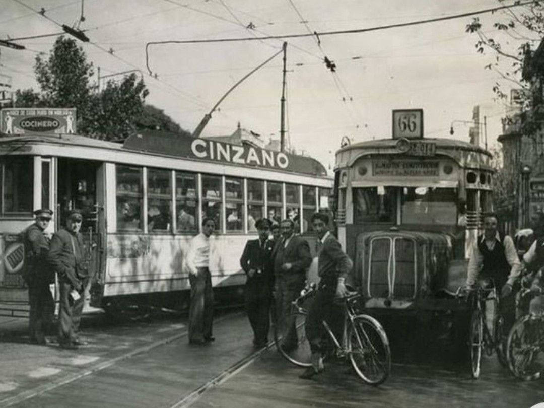 #BuenosAiresAntigua Av. Rivadavia en el año 1939. Foto: Haynes