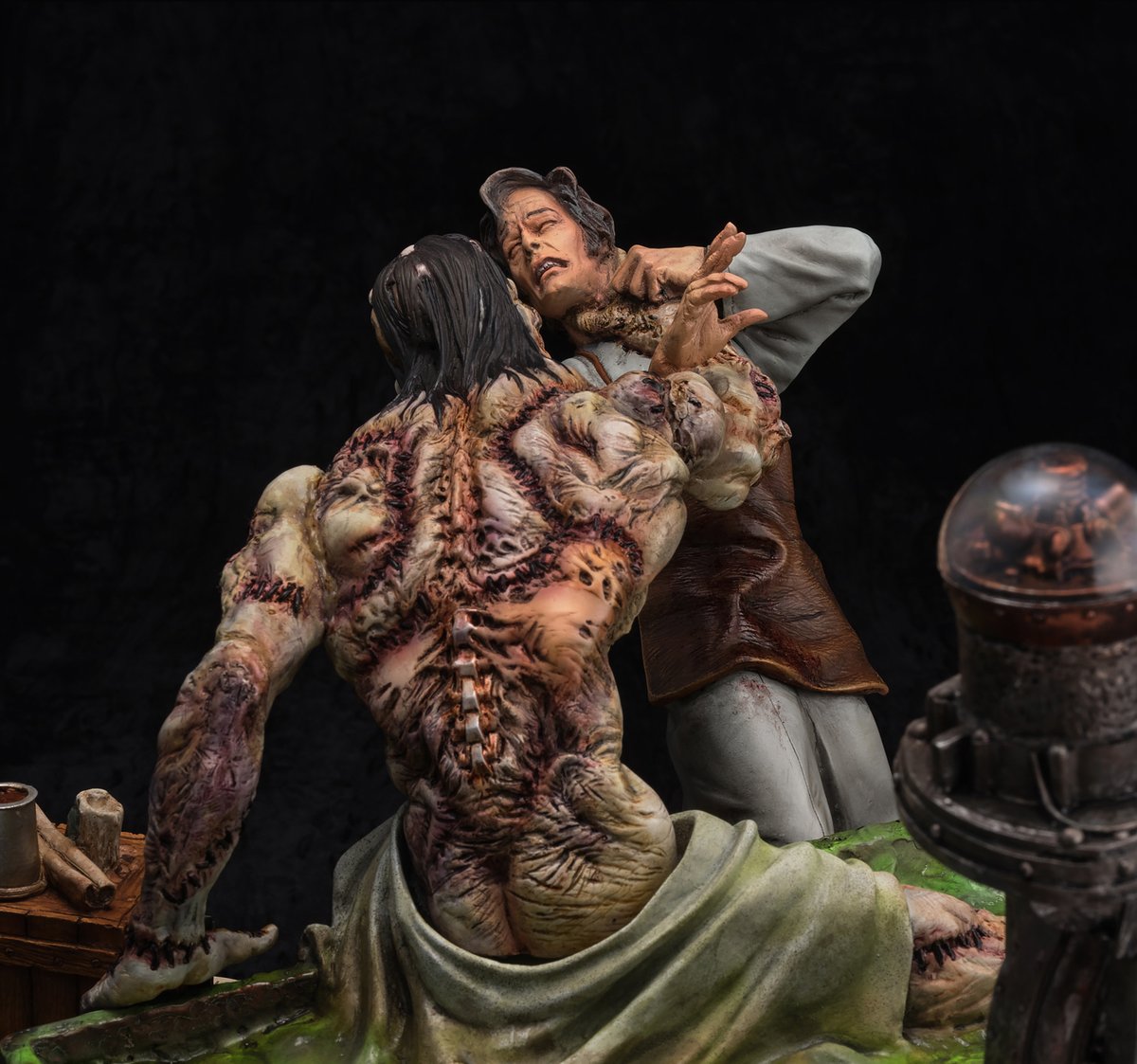 フランケンシュタインの怪物｣完成しました｡サイドショウのガレージ