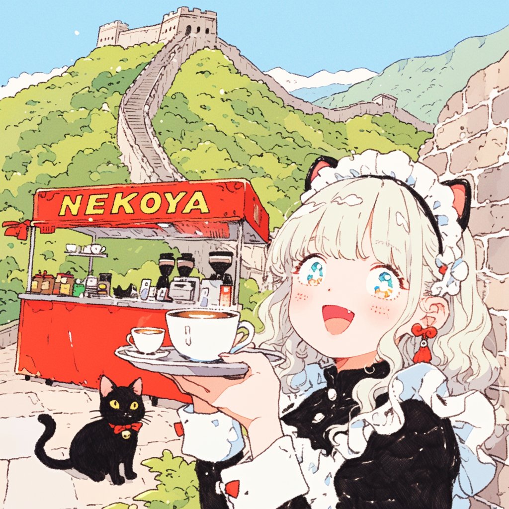 eiteengo@AIart (@eiteengo) on Twitter photo GM☕ おはにゃ~😻
今日はある国に来たあるよ🀄
珈琲はいかがでしょう☕ 
どこでもNEKOYA ~(=^・^=)/☕ GM☕ おはにゃ~😻
今日はある国に来たあるよ🀄
珈琲はいかがでしょう☕ 
どこでもNEKOYA ~(=^・^=)/☕