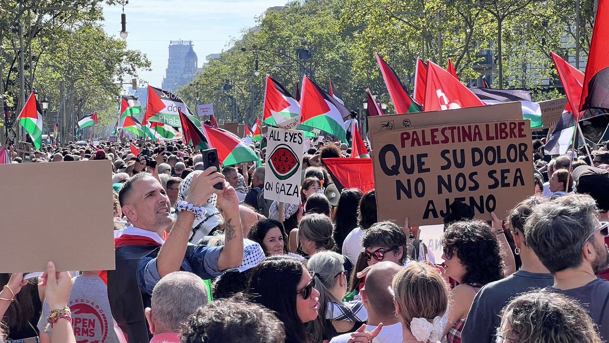 ccoo_fsc_cat's tweet image. Defendre a Palestina és defendre la humanitat. Prou genocidi! Palestina lliure!

#FreePalestine #PalestinaLibre #StopArmasConIsrael #FranjaDeGaza

@ccoocatalunya @proucomplicitat @Palestina_cat