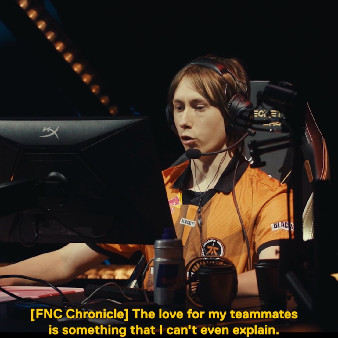FNATIC's tweet photo. kronikel about to make me cry damn https://t.co/zPdiIq7oqi