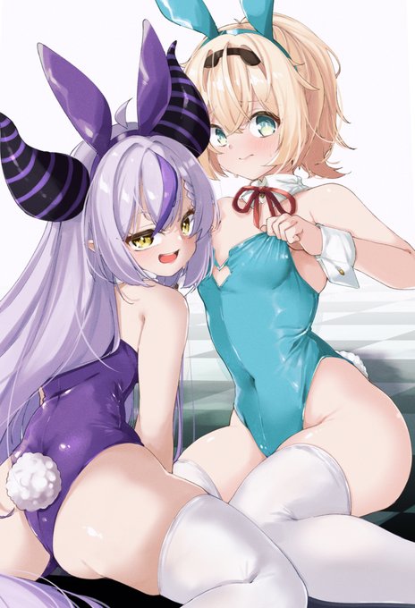 サーチバン食らうのでこっちで…ッ!!
いろはスバニー!
#いろはにも絵を
#laplus_artdesu 