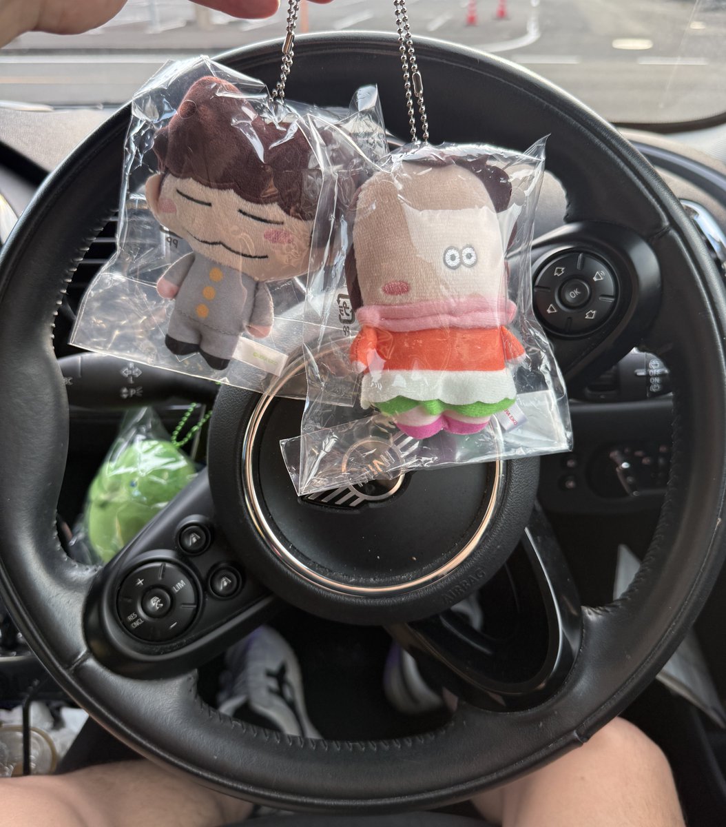 ラブブが流行ってる
どさくさに紛れて
あたしンちのユズズと母 
バッグに付けて歩こうかな笑