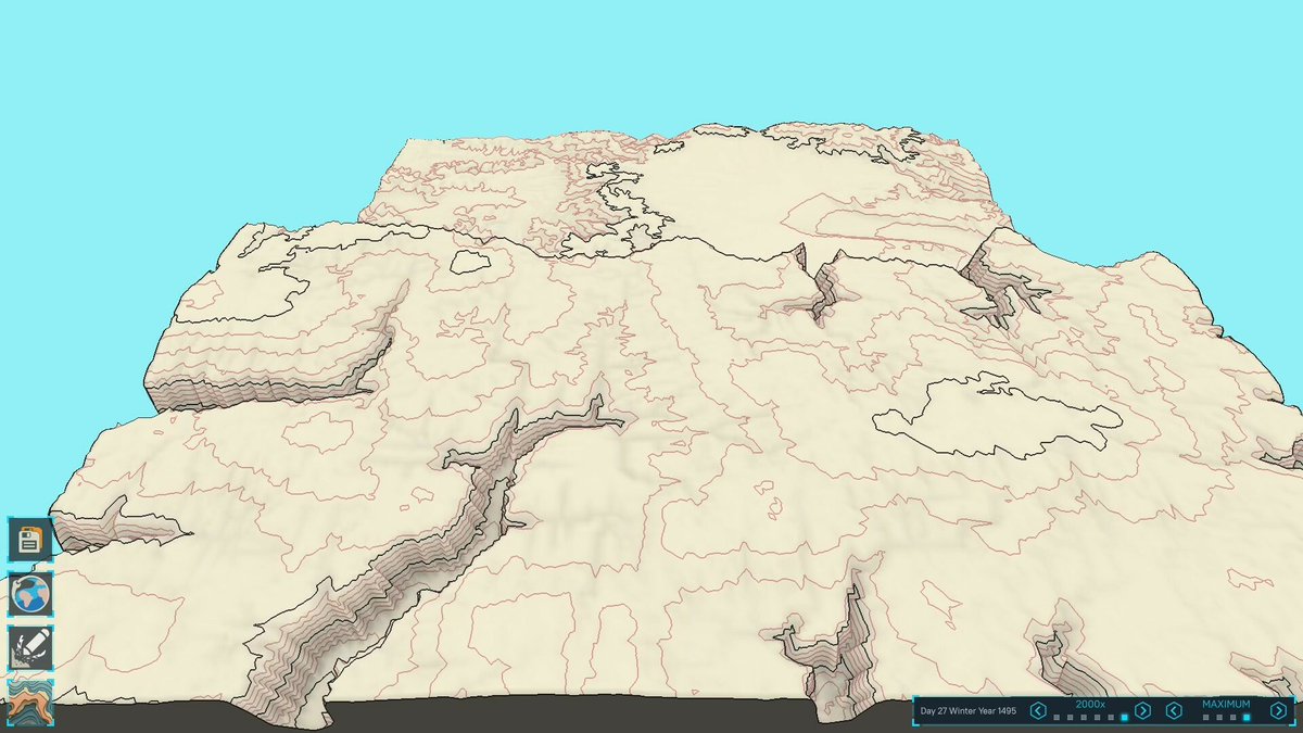 workingasint's tweet image. Shape the land and watch nature transform it into a living, breathing world when Terra Firma 2 launches in Early Access on October 27 🗺️

#ScreenshotSaturday #simulator #sandbox