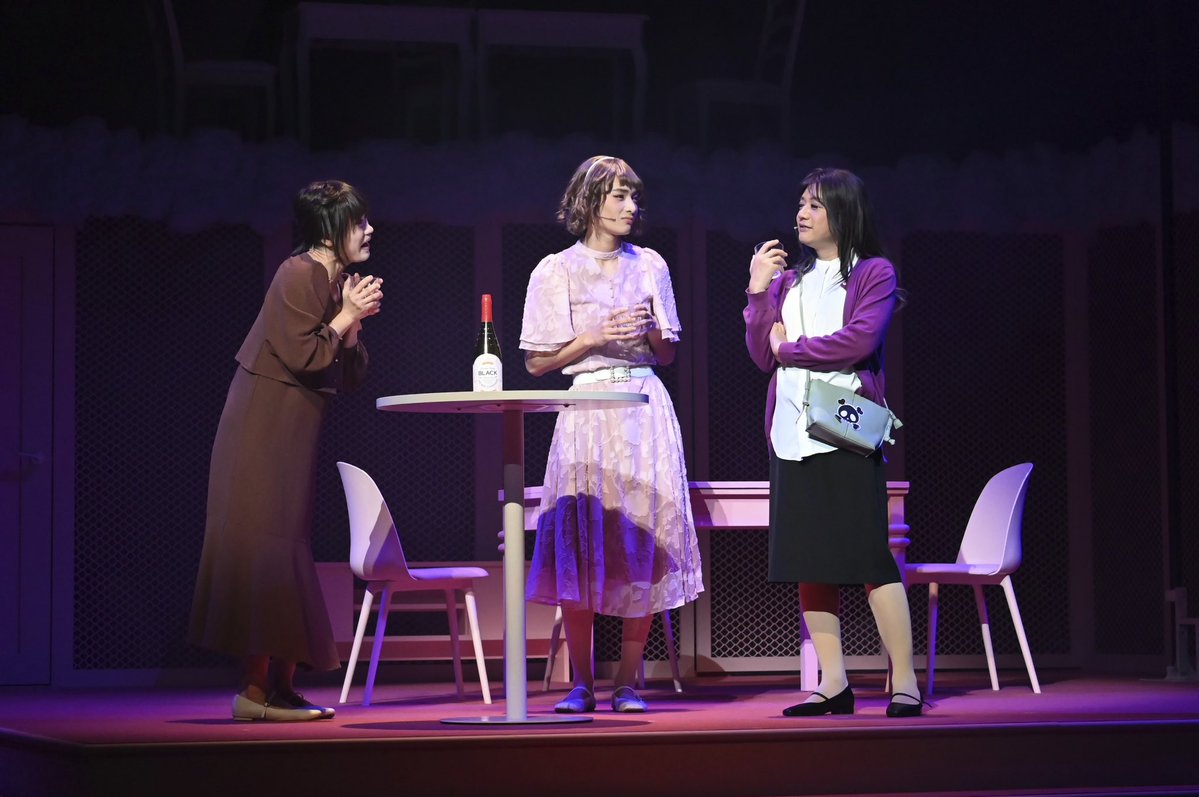 egujo2025's tweet image. /／
#エグ女2025 3公演目
ご来場ありがとうございました💜
\＼

ご感想は #エグ女 で
お待ちしています💄✨
舞台写真も公開します📸

▼明日のチケット発売中🎟️
aoi-stage.jp/egujo2025/

▼10/05(日)DMM TVライブ配信🎥
dmm.com/digital/stage/…

▼公演アンケートはこちら✍️
forms.gle/MyAKbPPJ9qE6Nf…