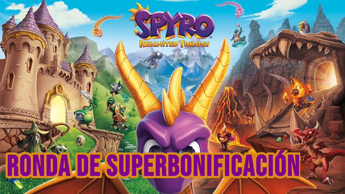 RetoruG's tweet image. ¡Nos volvemos a enfrentar a la hechicera! Con esto ya hemos terminado y completado la guía al 117%.

Recuerda que el video estará disponible a las 20hrs. Enlace al canal en el perfil.  

#YouTube #SpyroReignitedTrilogy #Spyro #GameplayEnEspañol #Videojuegos