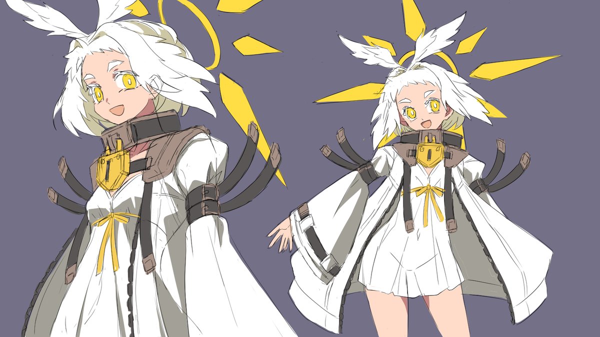 Adjusting costume. 
I think this may look clearer when transfer to sprites.