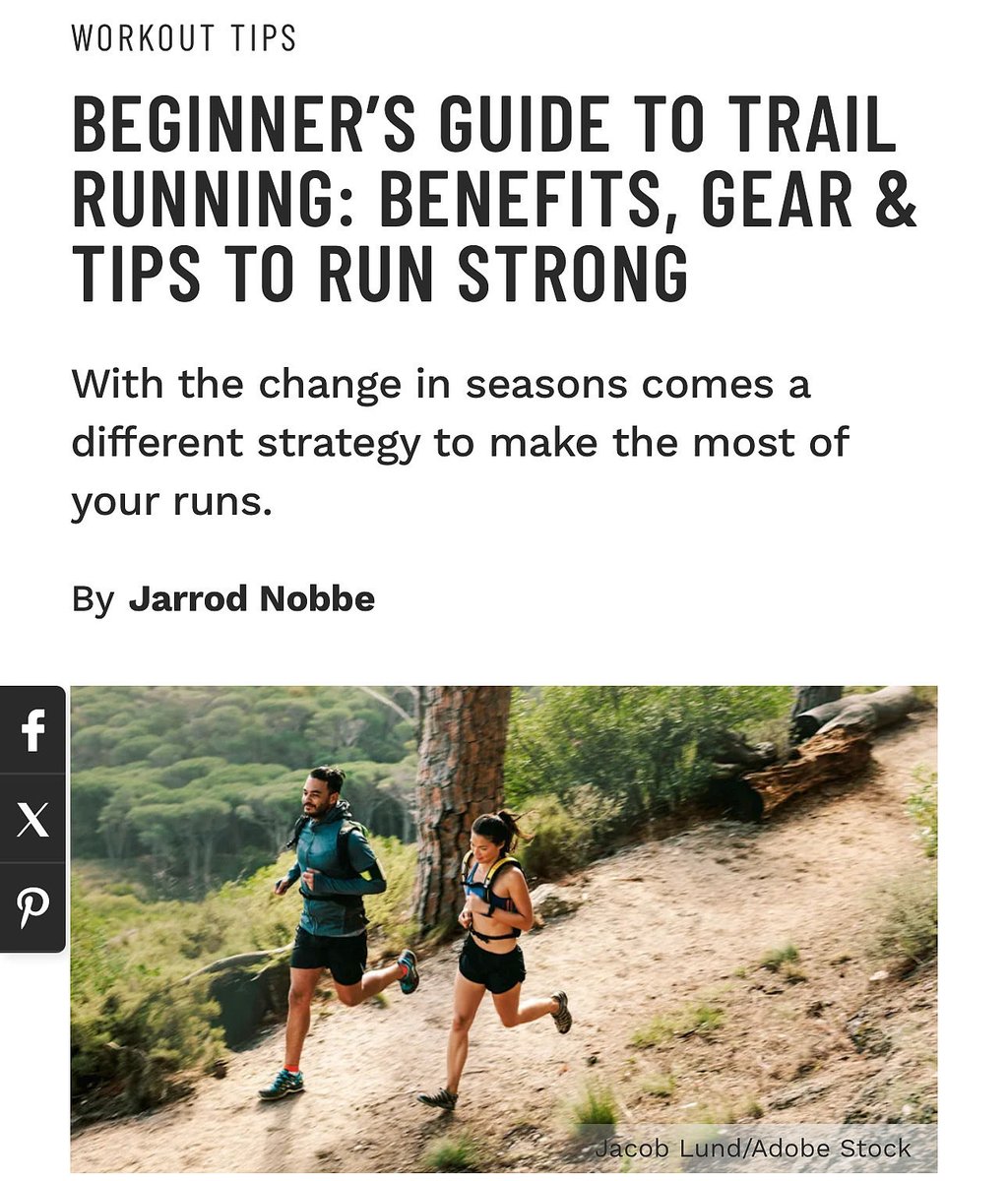 muscle_fitness's tweet image. BEGINNER’S GUIDE TO TRAIL RUNNING: BENEFITS, GEAR &amp;amp; TIPS TO RUN STRONG

With the change in seasons comes a different strategy to make the most of your runs.
By Jarrod Nobbe

Read Article 
muscleandfitness.com/workouts/worko…

@muscleandfitness @muscleandfitnesshers 

#bodyhealth #exercisetips…