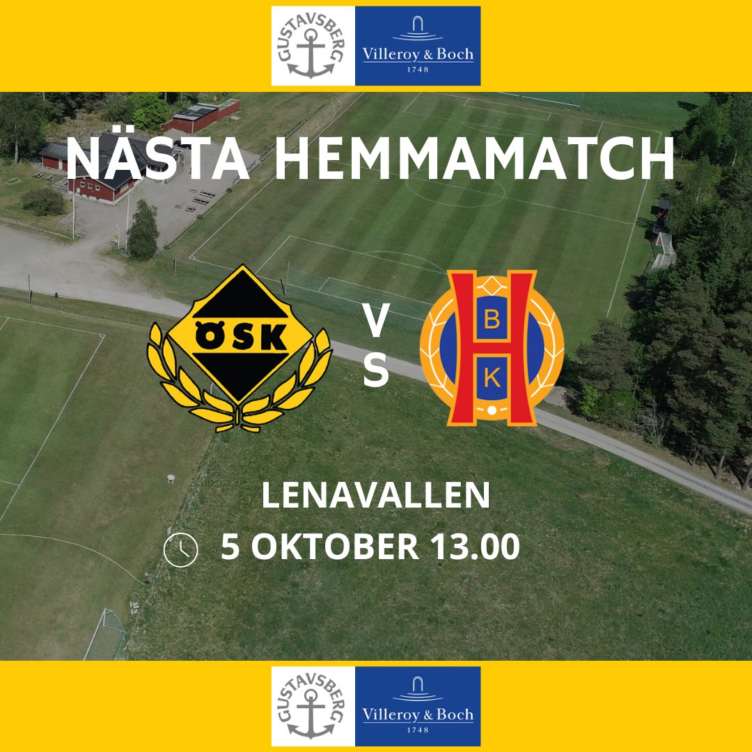 Årets sista match för herrarna!

Imorgon gästar Hedareds BK Lenavallen i säsongens sista herrmatch. 

Avspark: 13.00

Matchsponsor: Villeroy &amp; Boch Gustavsberg

Ses på Hea!💛🖤
