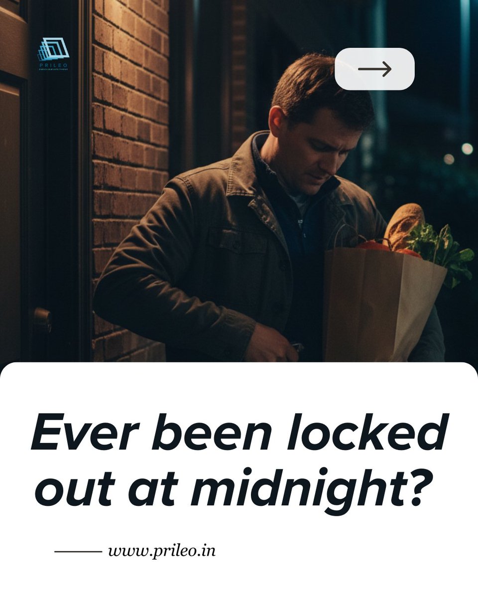 Prileo_automate's tweet image. It’s midnight, you’re outside your home, and your keys are missing. We’ve all been there…
From lost keys to missed deliveries, traditional locks create daily frustrations.
#SmartDoorLocks eliminate them: fingerprint, PIN, mobile app, guest codes, and even a backup key.