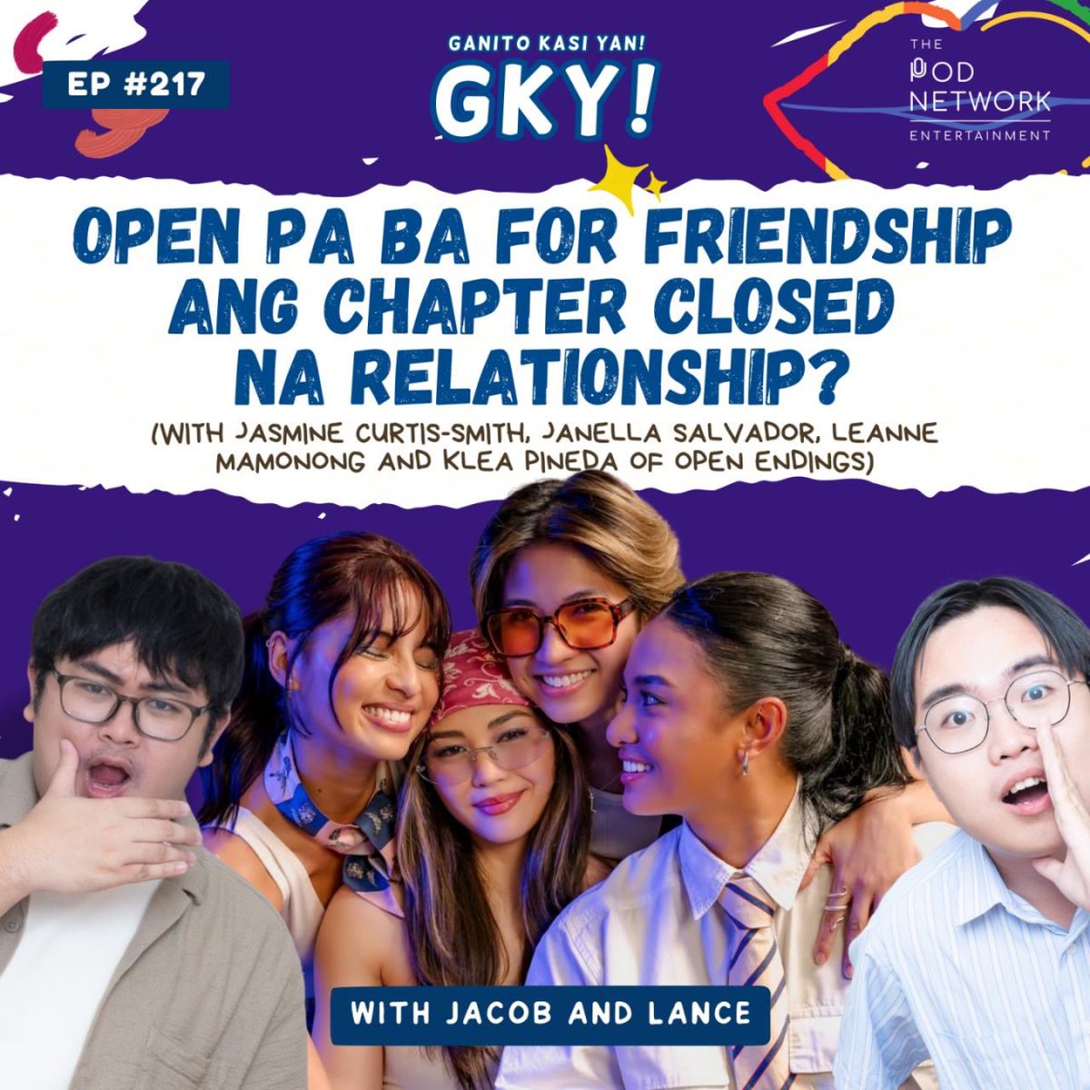Open pa ba for another chapter ang relasyong mayroon nang ending? Sinamahan tayo ng cast ng #Cinemalaya2025 film <a href="/openendingsfilm/">Open Endings (2025) 🎬🌈</a>  para pag-usapan ang ex-to-besties na dynamic, lalo na  in queer circles.

STREAM NOW: tinyurl.com/GKYxOpenEndings

#GKYxOpenEndings #GKY #OpenEndings2025