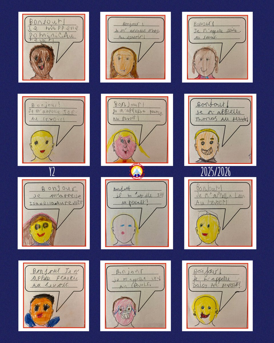 MmeBirtwistle's tweet photo. 🇫🇷Fabulous French Writing! ✨ Our Y2 children from @stphilipsrc @GA_Bury and @OurBury been learning how to greet someone and introduce themselves in French. They’ve worked so hard to write in French and are showing such confidence in their speaking skills.
👏 Bravo les enfants ! https://t.co/KecDCMvE3R