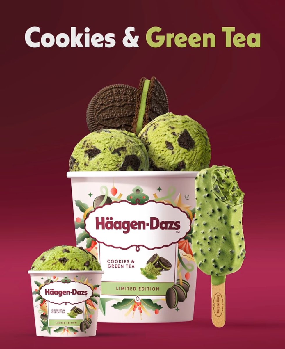 하겐다즈 쿠키앤그린티맛.. 싹다매입할게요, image size:980x1200