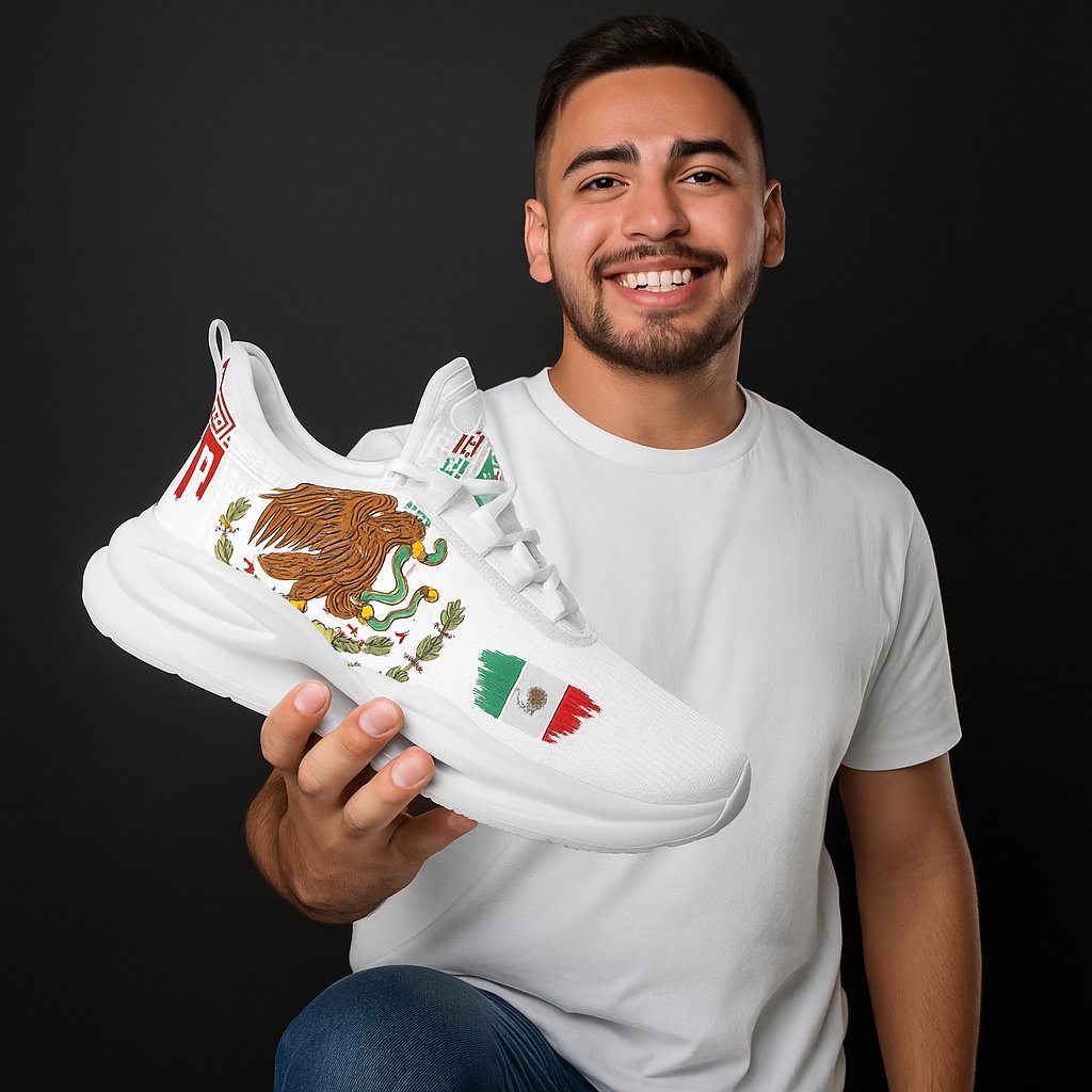 patrioticu27450's tweet image. Celebrate Mexico. Walk with pride. 👟
#CoolCustomize #PODLife #FactoryToFame #PrintOnDemandExpert #NoMOQSuccess #CustomBranding101 #BehindTheBrand