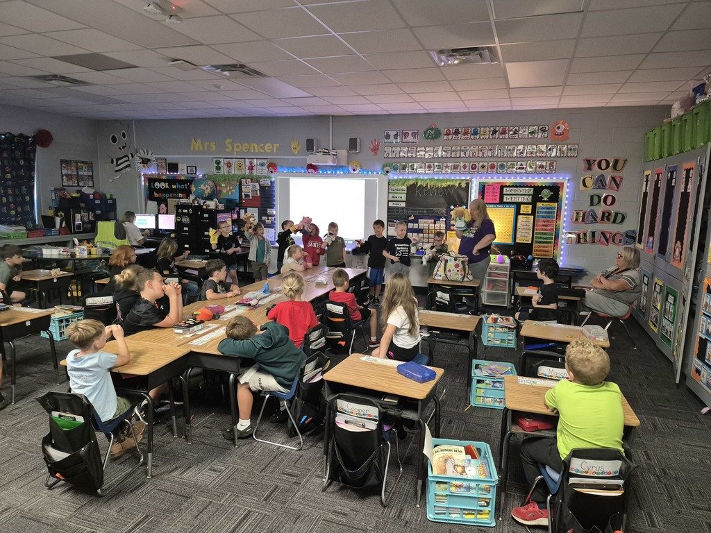 A big thank you to Mrs. Owens from the Brownstown Public Library for spending time with our BES students today! She brings stories to life and leads fun classroom activities that keep our kids engaged, learning, and smiling.