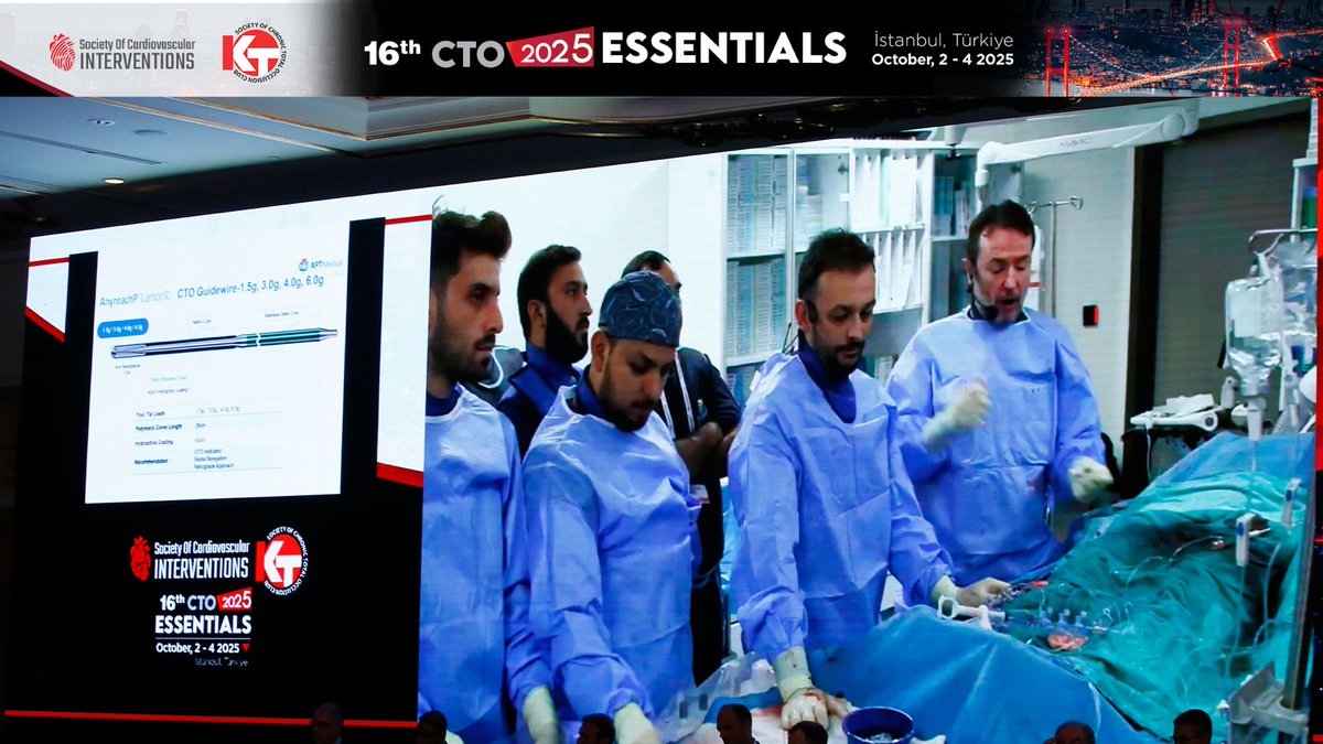 ctoessentials's tweet image. CTO Essentials continues on its 3rd day with live case broadcasts! 🚀 @TGKDorg 
Masters of Interventional Cardiology are sharing innovative techniques and insights with the community.
#CTOEssentials2025 #InterventionalCardiology #LiveCases #CardiologySummit #MedicalEducation