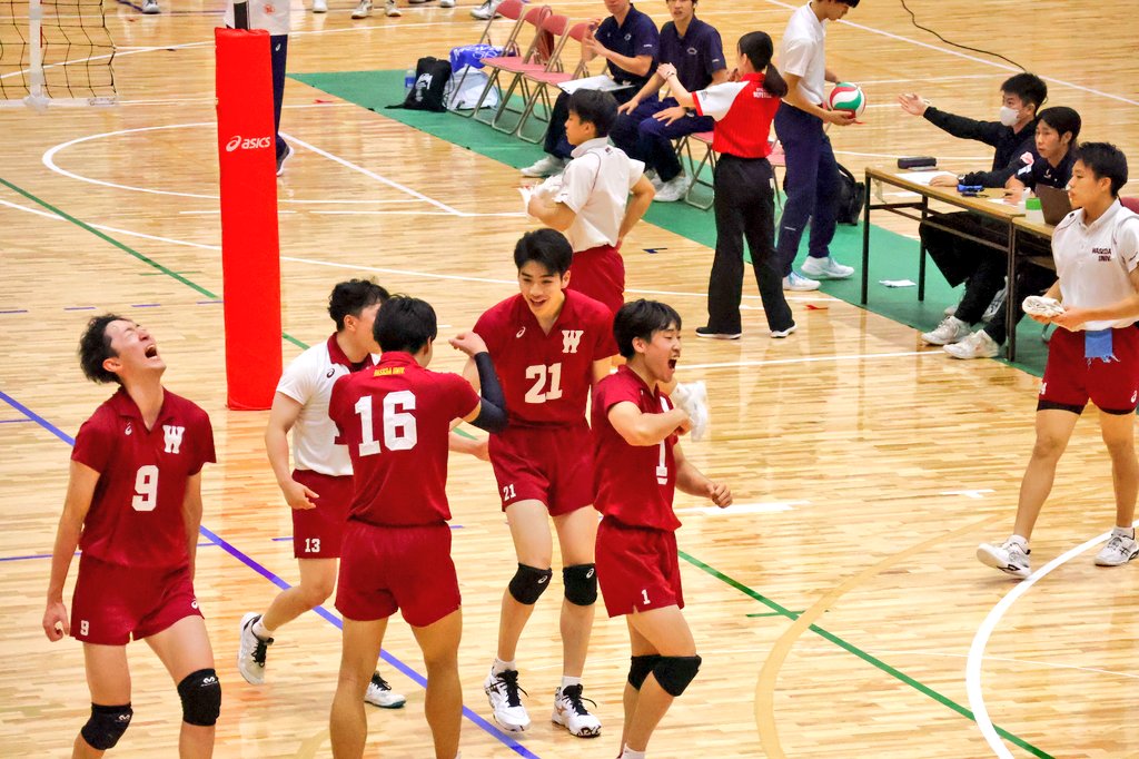 早稲田大学バレーボール部ゲームパンツ 早稲田大学高等学院バレー部ゲームパンツ - メルカリ