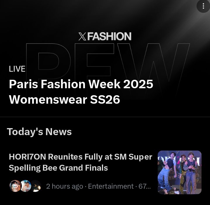 clintonfredsua2's tweet photo. Oh to see HORI7ON once again on the News section of X.

SPELL IT WITH HORI7ON

#HORI7ON_SMSuperSpellingBee
#HORI7ON #호라이즌
@HORI7ONofficial https://t.co/GeRMjoAi2h
