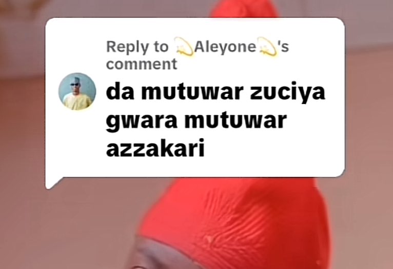 Gaskiya gwanda Zuciya ta mutu. 😂😂😂😂