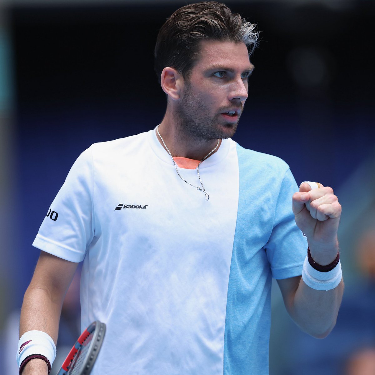 the_LTA's tweet image. Fighting through at the Shanghai Masters 👊

@cam_norrie battles past Arthur Cazaux 6-3, 0-6, 7-6

#BackTheBrits 🇬🇧