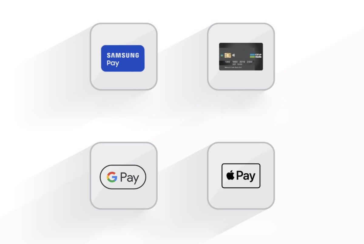 تعرّف على وسائل الدفع الإلكتروني عبر مدى في المملكة 🇸🇦

1️⃣ خدمة مدى أثير 
البطاقة البنكية المحلية التي ترتبط مباشرة بالحساب الجاري وتُستخدم في أجهزة الصراف الآلي ونقاط البيع والمتاجر الإلكترونية.

2️⃣ خدمة Apple Pay 
وسيلة دفع عبر أجهزة وساعات أبل الذكية، تتيح للمستخدمين ربط