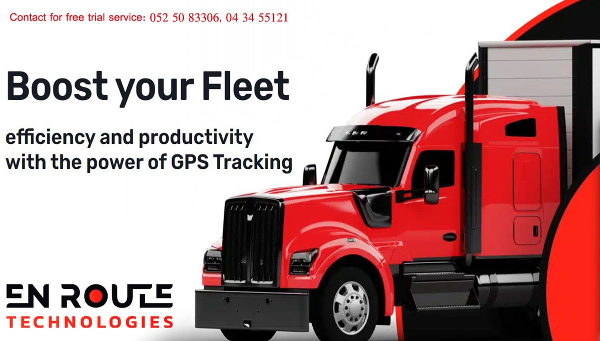 enroutech's tweet image. 🔑 Control your fleet from anywhere, anytime!
👉 Real-time tracking
👉 Fuel & maintenance monitoring
That’s the power of En Route Technologies 🚀
#techsolutions #smarttracking #fleetlife