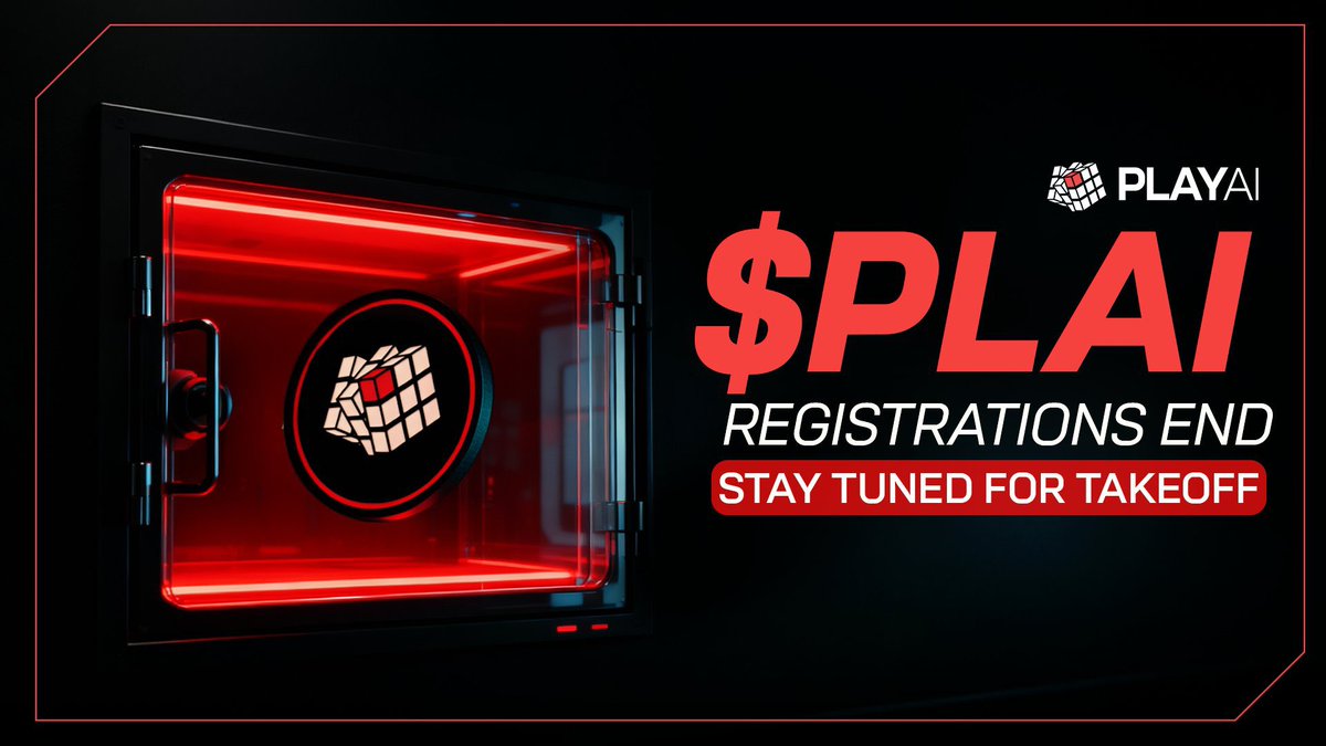 Eager Beaver | ๐ฝrAI (@eager_beaver01) on Twitter photo Registration has ended for <a href="/playAInetwork/">Play AI ๐ฒ</a> airdrop. We're expecting that great news soon. We're ask to stay tuned ๐ค๐โค๏ธ
Are you bullish enough? Registration has ended for <a href="/playAInetwork/">Play AI ๐ฒ</a> airdrop. We're expecting that great news soon. We're ask to stay tuned ๐ค๐โค๏ธ
Are you bullish enough?